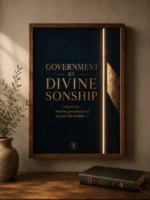 Government by Divine Sonship | 12X18, Unframed