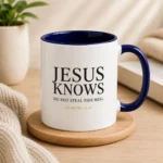 Jesus Knows | Dual-Tone Ceramic Mug